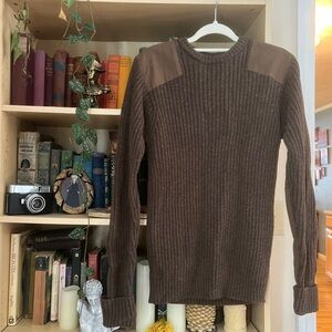 LL Bean 100% Merino Lambs Wool Men’s Sweater